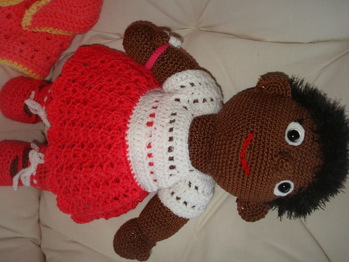 Die Kleine ist ein Änderung von einer Anleitung von PollyundPaule