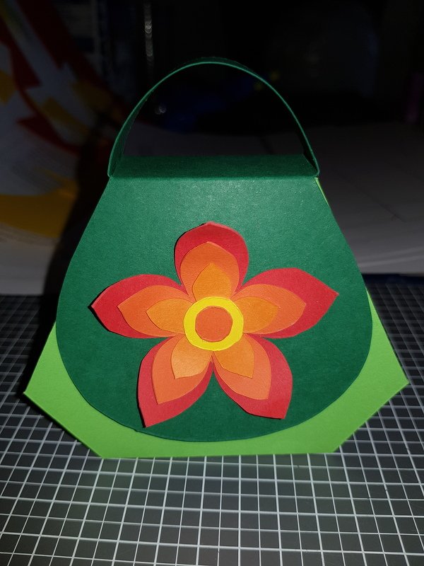 Mini-Geschenktasche – Bastelvorlagen und Anleitung