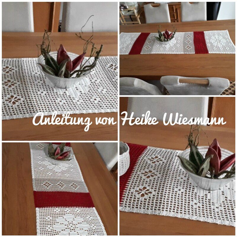 Häkeln / Tischläufer "Sommerlaune" / in 2 Größen