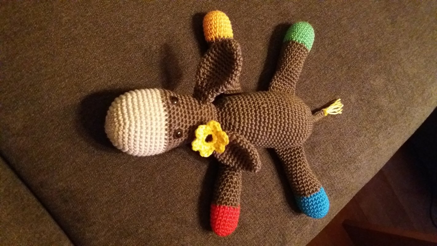 Häkelanleitung Eselchen