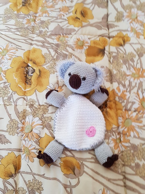 Wärmekissenbezug Koala häkeln wandelbar
