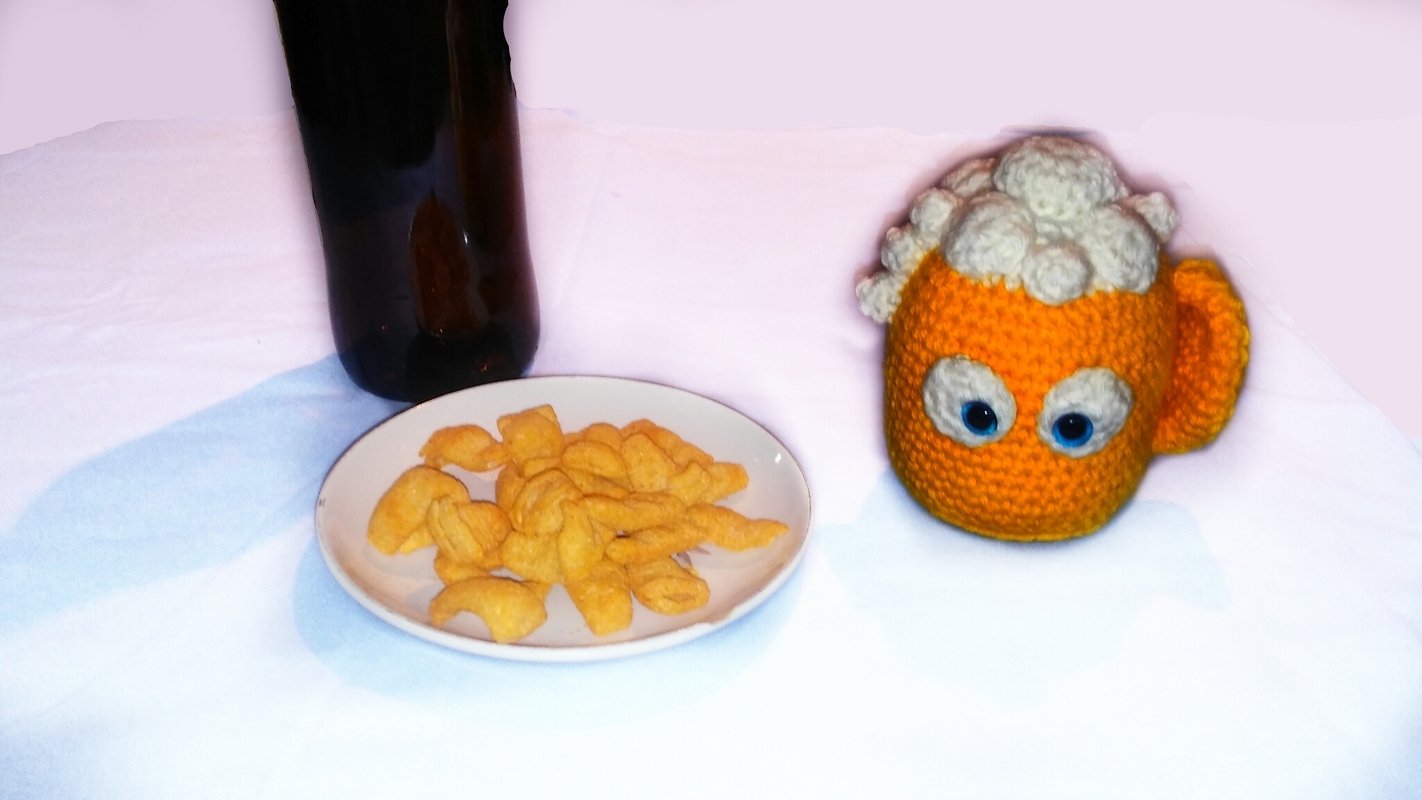 pattern amigurumi beer mug free PDF english-deutsch