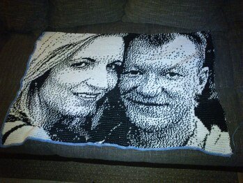 Mein bisher größtes und längstes Projekt. Hochzeitsgeschenk für meine älteste Freundin. :)