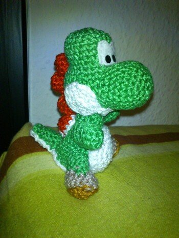 Mein Mann ist großer Mario- Fan. Da war es klar, dass ich jemanden aus dem Universum für ihn herstelle. :)