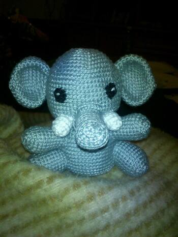 Für meine Schwiegermama, sie liebt Elefanten