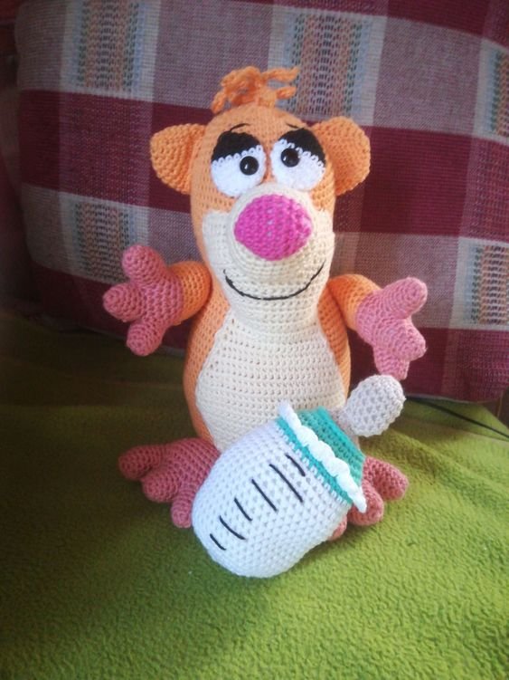 Meerkat Baby - Crochet Pattern from Diana´s kleiner Häkelshop