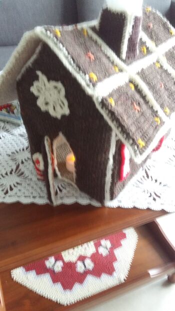 Ein Haus als Adventskalender