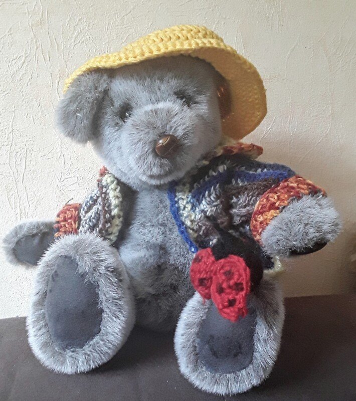 Jacke für Teddys und Puppen 20-25 cm - Häkelanleitung