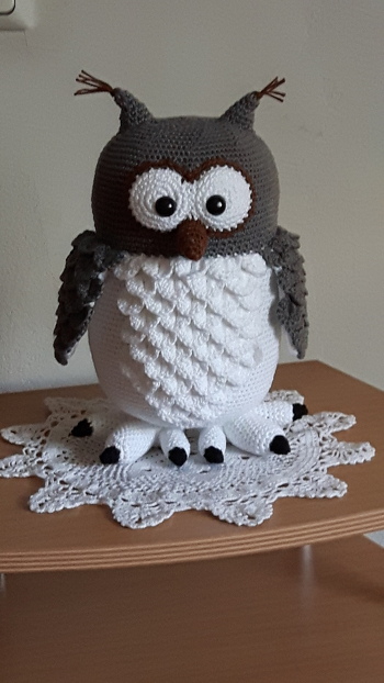 eine tolle Anleitung und auch leicht nachzuarbeiten...die Schuppen als Gefieder waren eine kleine Herausforderung aber zu bewältigen