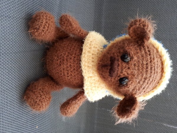 Eisbär Teddy Bär SNOWFLAKE mit Scoodie Kapuzenschal Mütze