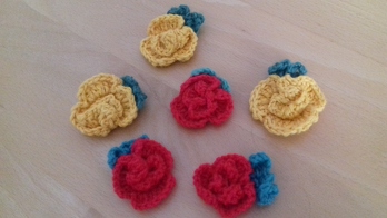 Die Rosen waren Tischdeko zu Geburtstag.