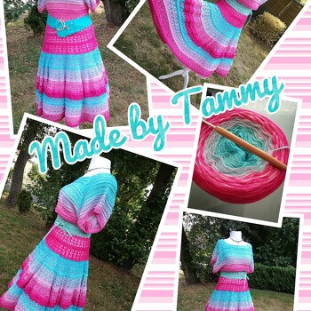 Kleid Mommy... ich durfte Probehäkeln...hat wahnsinnig Spaß gemacht