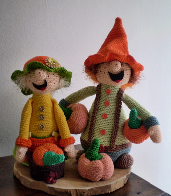 Trautchen und Herbertchen Herbst (patroon Wollbine)