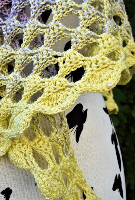 Häkelanleitung Dreieckstuch Augenweide - einfach zauberhaft