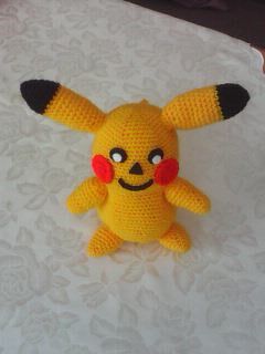 Ich habe den Pikachu nach einer Anleitung von Sabrinas Crochet gehäkelt.