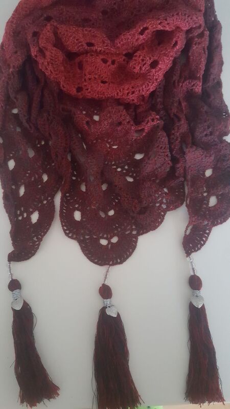 Virus Dreieckstuch - Twirls