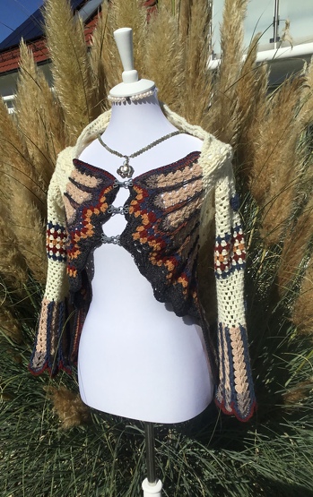 Meine 2. Jacke 500 nach Anleitung von Petra Perle.. Macht viel Spaß sie zu häkeln