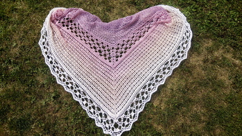 Tuch Mona, Anleitung von WollholicClaudia