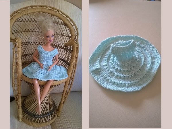 E-Book: Puppenkleid, Puppenkleidung stricken