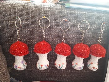 Eigentlich als Deko gedacht aber eignet sich auch wunderbar als Glücksbringer ????????. Tolle Anleitung