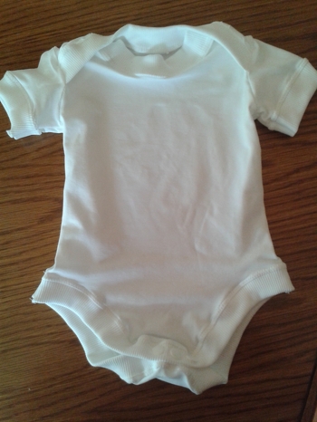 Babybody- ganz in weiß!