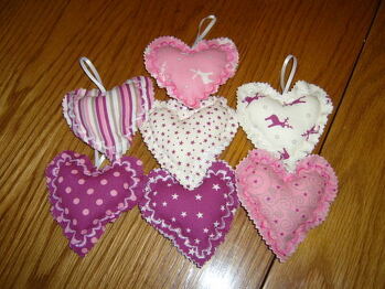 Herzen, ideal als Geschenkanhänger oder Dekoration