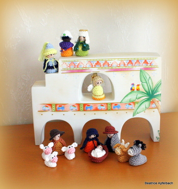 Die Figürchen lassen sich gut nacharbeiten