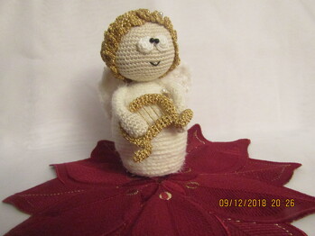 Weihnachtsengel Hope von Crazymasche, supertolle Anleitung!!!