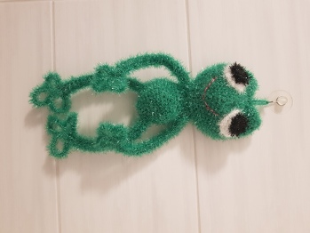 Mit Creativ Bubble gehäkelt.