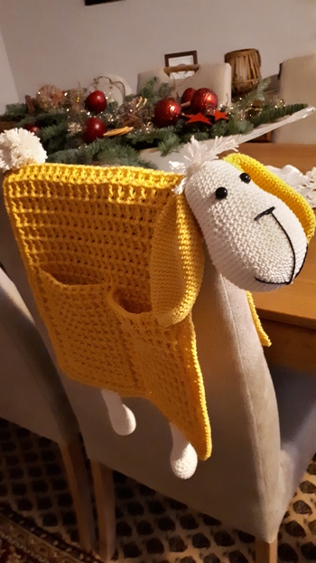 Lucky der Sessel-organizer ist unerersetzbar,und die Anleitung war wie immer Spitze.