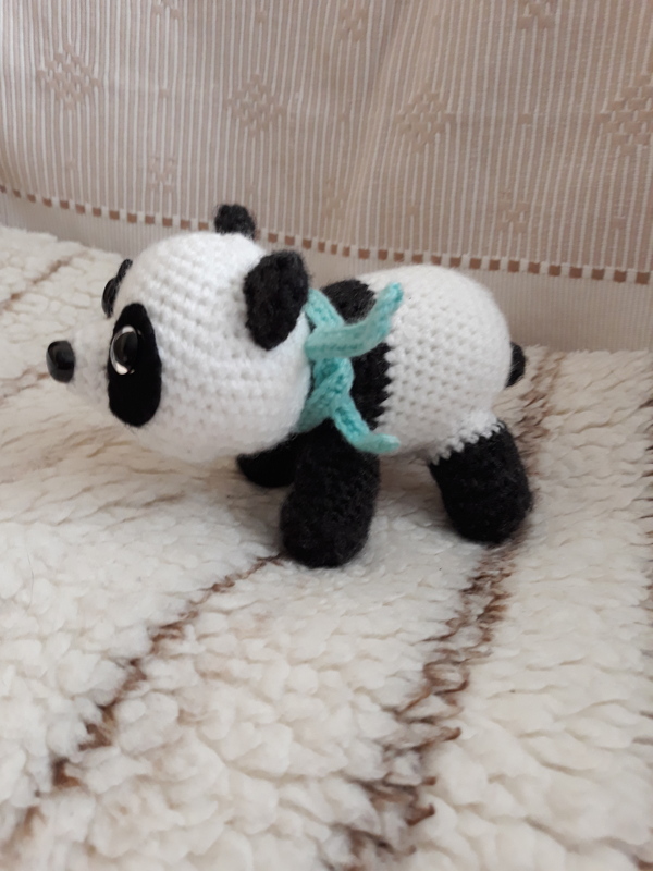 Panda Pandabär Pascal Häkelanleitung Amigurumi