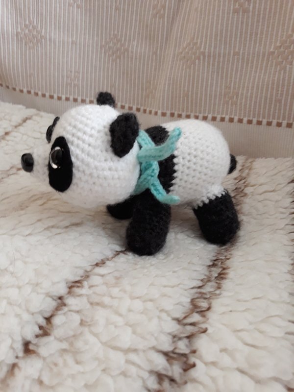Panda Pandabär Pascal Häkelanleitung Amigurumi