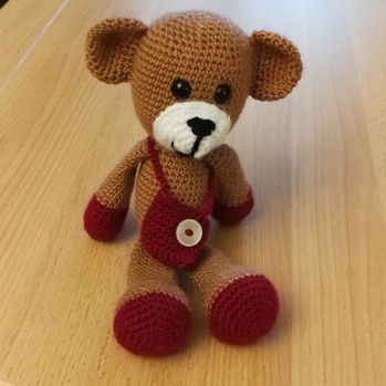 Teddy mit Tasche