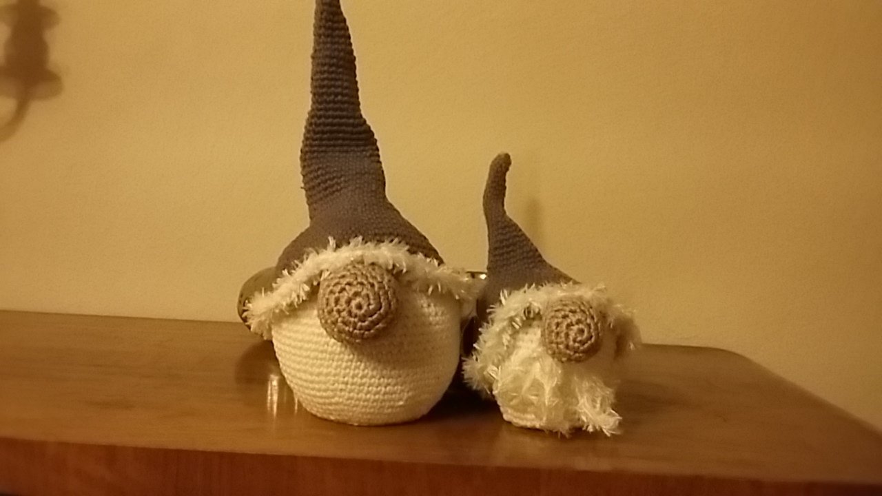 schneller einfacher Wichtel in 2 Größen Weihnachtsdeko