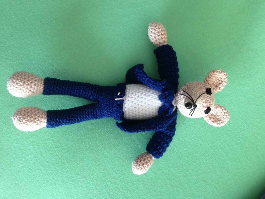 Häkelanleitung - Mäuse Brautpaar