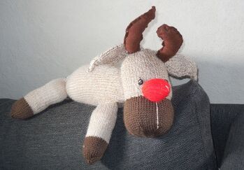 und den strickte ich für eine Freundin