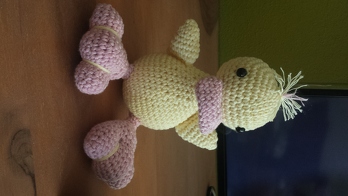 Das kleine Entchen kam super an zum 2.Geburtstag!