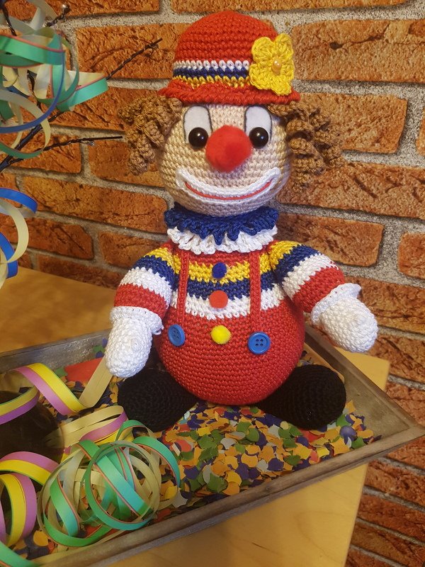 2er Set Clown Petie und sein großer Freund Pepe