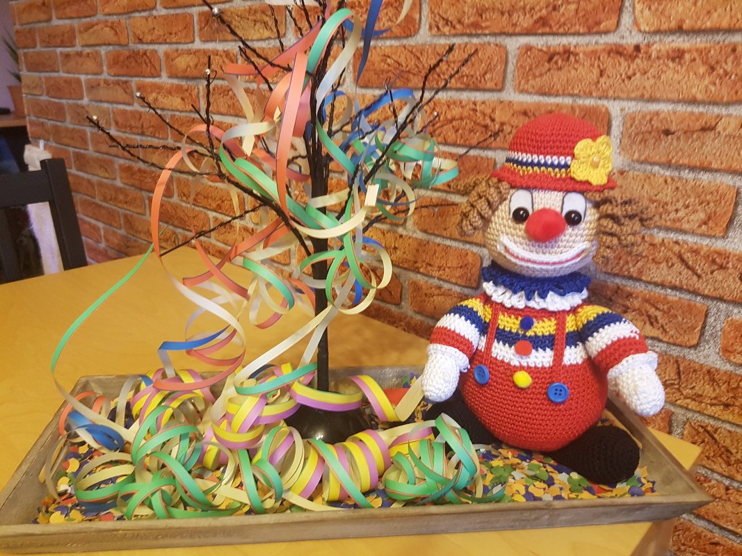 2er Set Clown Petie und sein großer Freund Pepe