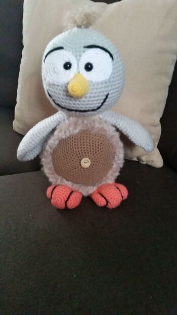 mein Piepmatz ohne Schal und Mütze