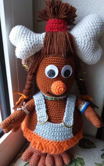 Einfach nur knuffig. Tolle Idee gewesen Bambus herzustellen.