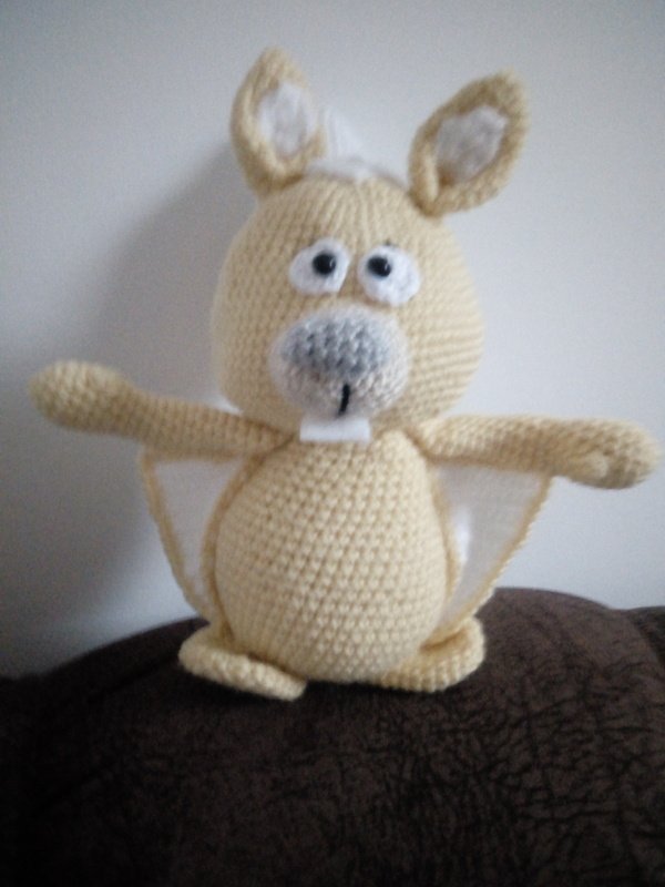 Häkelanleitung - Flughörnchen