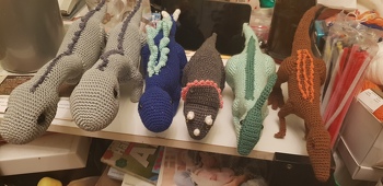 Ein Bild von einem kleinen Teil meiner Dinosaurier