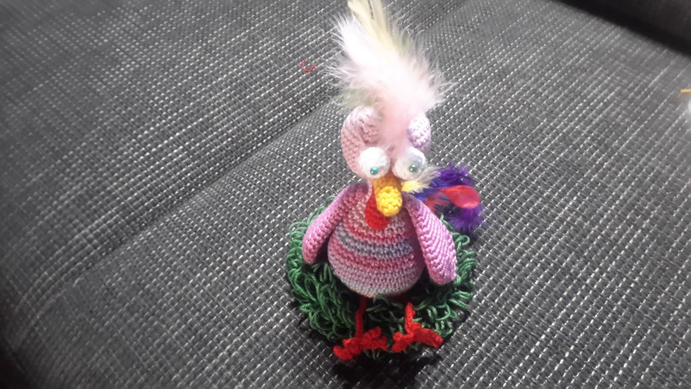 Kleinere Glupschis mit Nest , 4er Set, 10 cm bis 20 cm hoch