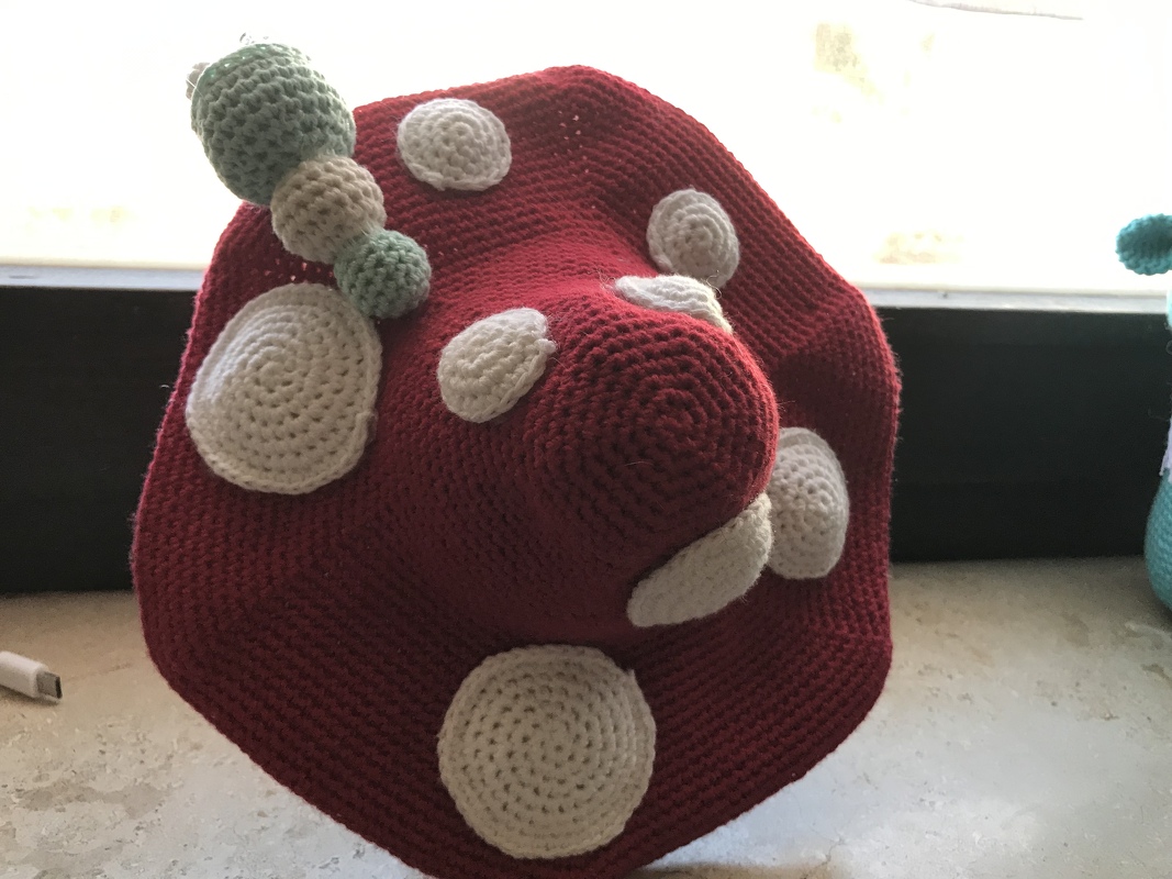 Häkelanleitung Pilzebub, Amigurumi
