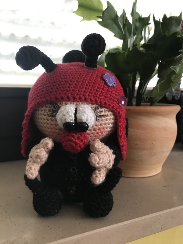 Häkelanleitung Marienchen, Glücksbringer