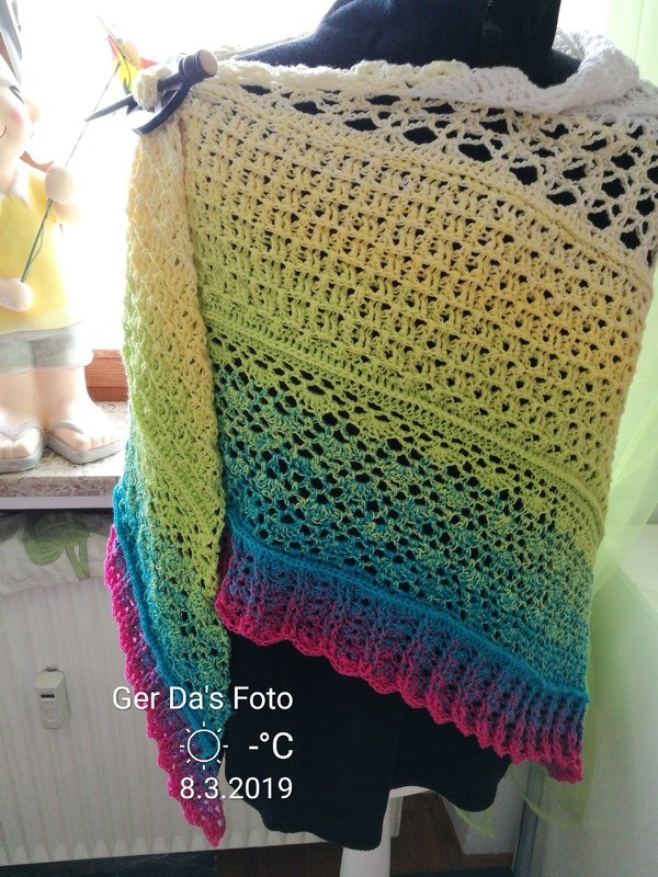 Häkelanleitung Dreieckstuch "Exklusiv"