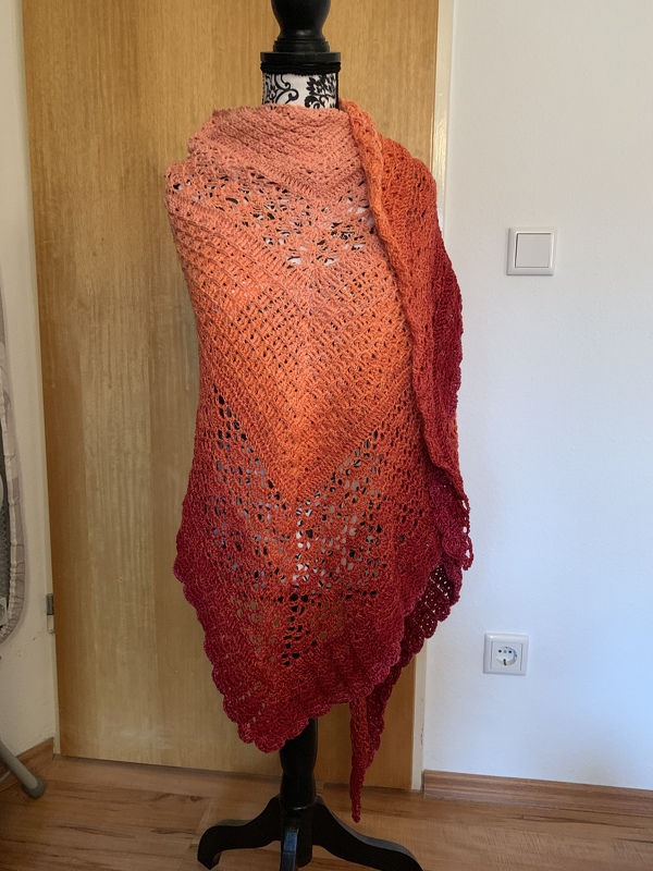 Häkelanleitung Dreieckstuch "Exklusiv"