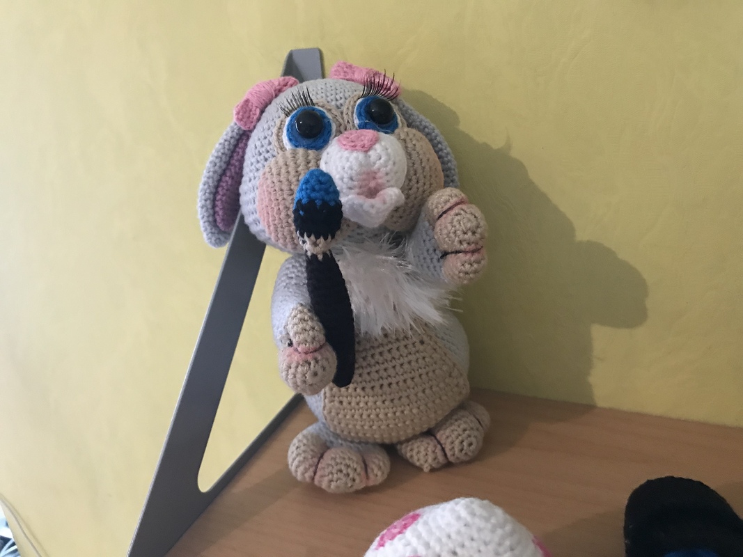 Häkelanleitung &quot; Babsi&quot; und das falsche Osterei