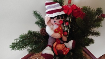 Hier nochmal die Weihnachtsvariante. Gruss an Bastelfan